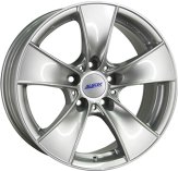 Alu kola ALUTEC E, 16x7 5x120 ET34, stříbrná