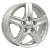 Alu kola ALUTEC GRIP T, 16x6.5 5x130 ET66, stříbrná (zátěžová)