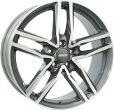 Alu kola ALUTEC IKENU, 20x8.5 5x112 ET26, šedivá + leštění