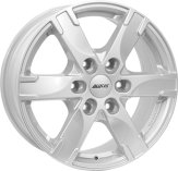 Alu kola ALUTEC TITAN, 18x8 6x114.3 ET38, stříbrná (zátěžová)