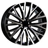 Alu kola Arceo DY1280, 20x9 5x108 ET45, černá + leštění (zátěžová)