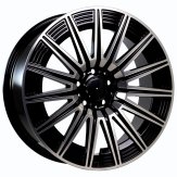 Alu kola Arceo DY1468, 18x8 5x112 ET35, černá + leštění