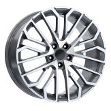 Alu kola Arceo DY1649, 19x8.5 5x112 ET40, šedivá + leštění (zátěžová)