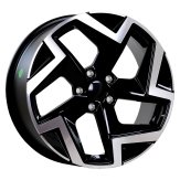 Alu kola Arceo DY1667, 17x7.5 5x112 ET40, černá + leštění