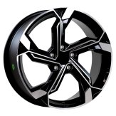 Alu kola Arceo DY1700, 20x9 5x112 ET40, černá + leštění (zátěžová)