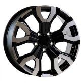 Alu kola Arceo DY1886, 16x6.5 4x100 ET35, černá + leštěný límec