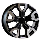 Alu kola Arceo DY1886, 16x6.5 5x114.3 ET35, černá + leštěný límec