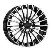 Alu kola Arceo DY1936, 16x6.5 5x100 ET35, černá + leštění