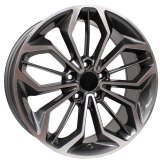 Alu kola Arceo DY397, 17x7.5 5x108 ET45, šedivá + leštění