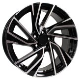 Alu kola Arceo DY729, 19x8 5x112 ET45, černá + leštění