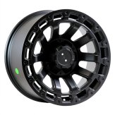 Alu kola Arceo KM744, 17x9 6x139.7 ET10, černá matná (zátěžová)