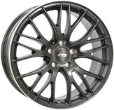 Alu kola ATS PERFEKTION, 19x8.5 5x114.3 ET40, černá matná + leštěný límec