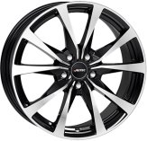 Alu kola AUTEC BRIXEN, 19x8 5x108 ET45, černá lesklá + leštění (zátěžová)