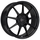 Alu kola AUTEC CLUB RACING, 17x7.5 5x100 ET35, černá lesklá