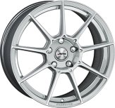 Alu kola AUTEC CLUB RACING, 17x7.5 5x112 ET43, stříbrná metalíza