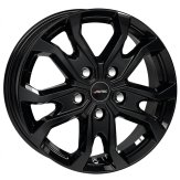 Alu kola AUTEC KISO, 16x6.5 5x130 ET66, černá lesklá (zátěžová)