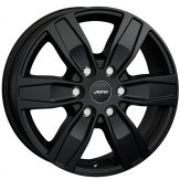 Alu kola AUTEC QUANTRO, 16x6.5 6x130 ET62, černá matná (zátěžová)