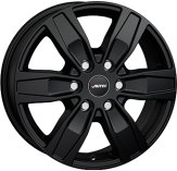 Alu kola AUTEC QUANTRO, 17x7 6x120 ET45, černá matná (zátěžová)