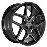 Alu kola AVUS VELGEN AC-519, 18x7.5 5x110 ET40, černá lesklá