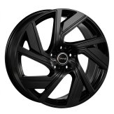 Alu kola AVUS VELGEN AC-521, 18x7.5 5x108 ET42, černá lesklá