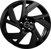 Alu kola AVUS VELGEN AC-521, 18x7.5 5x108 ET42, černá lesklá
