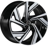 Alu kola AVUS VELGEN AC-521, 21x8.5 5x112 ET40, černá lesklá + leštění (zátěžová)
