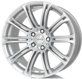 Alu kola AVUS VELGEN AC-MB1, 18x8 5x120 ET30, stříbrná metalíza (zátěžová)