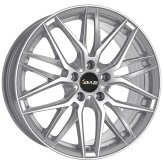 Alu kola AVUS VELGEN AF19, 17x7.5 5x114.3 ET40, stříbrná metalíza