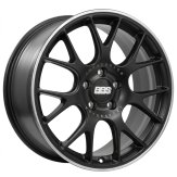 Alu kola BBS CH-R, 19x8.5 5x112 ET32, černá matná + leštění