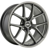 Alu kola BBS CI-R, 19x8 5x112 ET44, šedivá + leštění