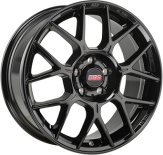 Alu kola BBS XR, 17x7.5 5x112 ET45, černá lesklá