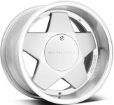 Alu kola BORBET A (CLASSIC), 15x7 4x100 ET25, stříbrná + leštění