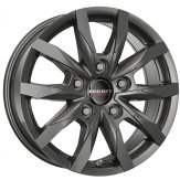 Alu kola BORBET CW5, 16x6 5x118 ET68, tmavě šedivá (zátěžová)