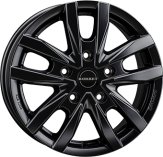 Alu kola BORBET CW5, 18x7.5 5x120 ET53, černá matná (zátěžová)
