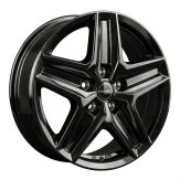 Alu kola BORBET CWZ, 18x7.5 5x120 ET53, černá lesklá (zátěžová)