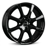Alu kola BORBET LV4, 14x5.5 4x100 ET35, černá lesklá