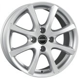 Alu kola BORBET LV4, 14x5.5 4x100 ET35, stříbrná