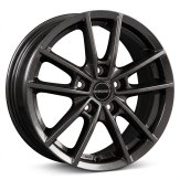 Alu kola BORBET W, 18x8 5x112 ET44, tmavě šedivá