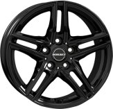 Alu kola BORBET XR, 17x7.5 5x120 ET35, černá lesklá