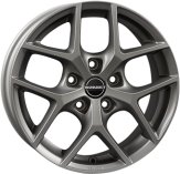 Alu kola BORBET Y, 17x7 5x108 ET42, titanová