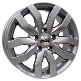 Alu kola CMS C22, 16x6.5 5x120 ET52, stříbrná (zátěžová)