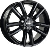 Alu kola CMS C27, 18x7 5x108 ET47, černá lesklá