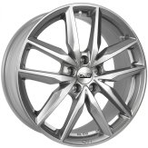 Alu kola CMS C28, 18x7.5 5x114.3 ET37, stříbrná