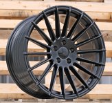 Alu kola Haxer HX010F, 19x9.5 5x112 ET40, černá matná (zátěžová)