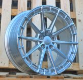 Alu kola Haxer HX019F, 19x8.5 5x112 ET40, stříbrná matná + leštění