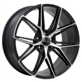 Alu kola Haxer HX043, 19x8.5 5x112 ET40, černá matná + leštění