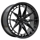 Alu kola Haxer HX046F, 20x9 5x108 ET40, černá lesklá (zátěžová)