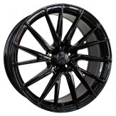 Alu kola Haxer HX06F, 20x9 5x112 ET35, černá lesklá