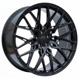 Alu kola Haxer HXF03, 21x10.5 5x112 ET30, černá lesklá