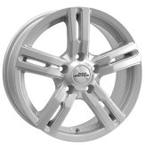 Alu kola INTER ACTION KARGIN, 16x6.5 5x108 ET43, stříbrná (zátěžová)